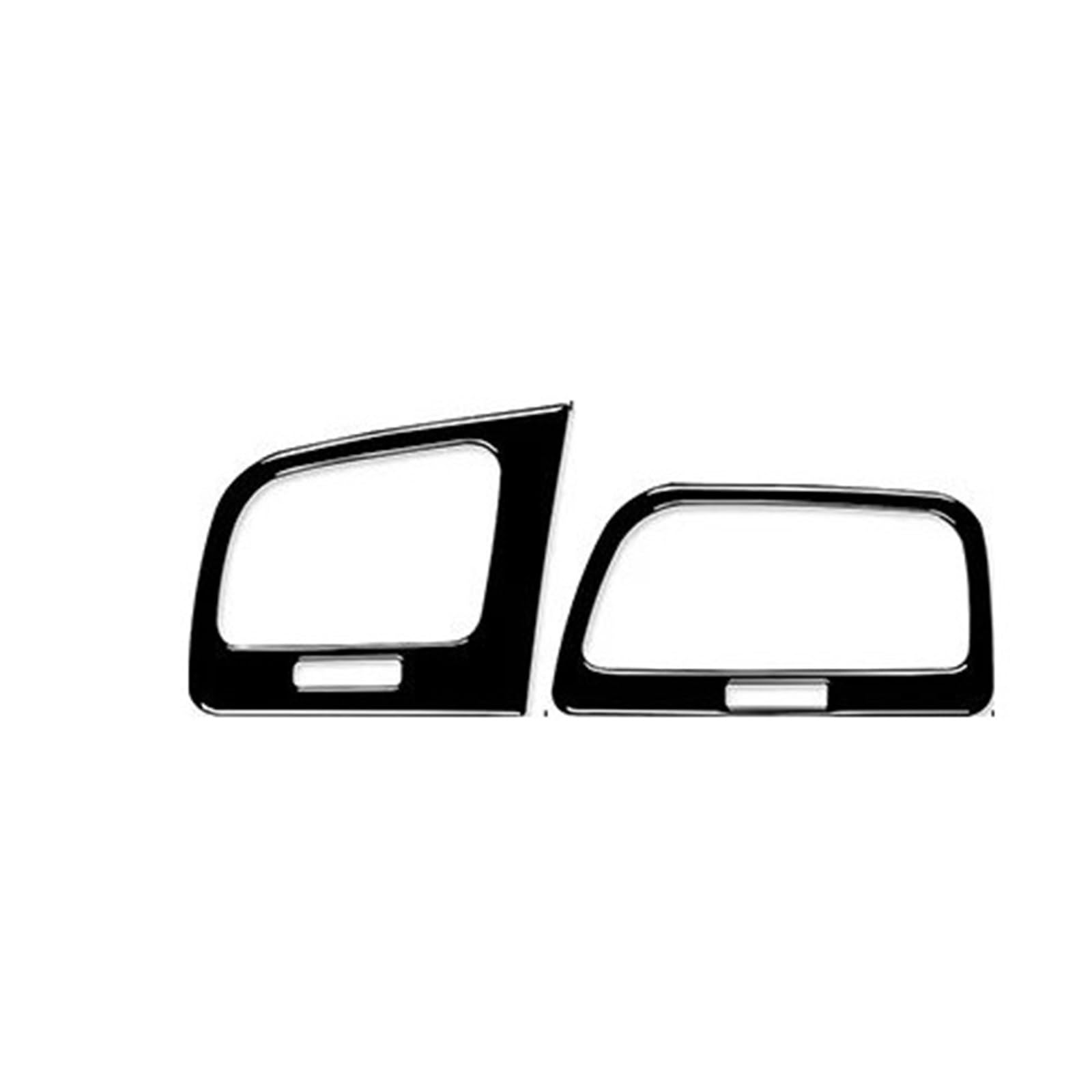 Interior Trim for VW for Golf 7 for GTI Mk7 2013 2014 2015 2016 2017 Dashboard Side Air Outlet Piano Black Sticker Car Interior Accessorie Auto Central Decoration
