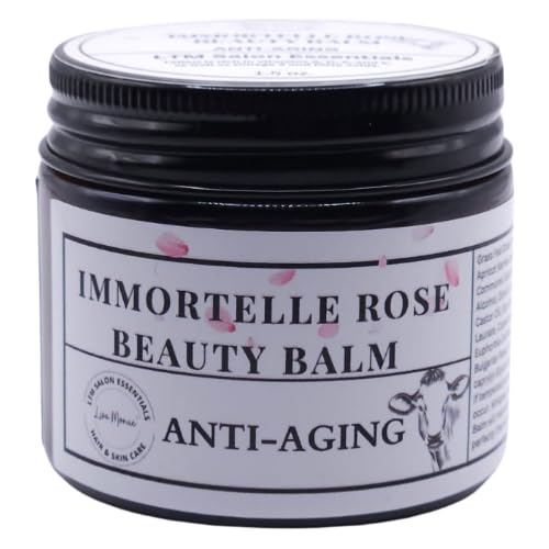 Lisa Monae' Immortelle Rose Beauty Balm Multifunctional Skin Care. Sourced from Nature. Face, Neck, Lips and around Eye area. The best skin care sourced from nature.