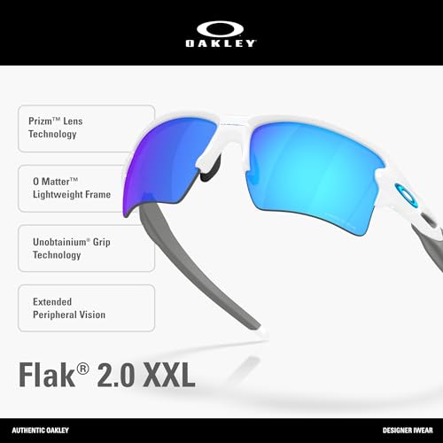 Image of Oakley Flak 2.0 XXL OO9488 Rectangle Sunglasses for Men for Women