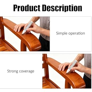 Pevlkawr 6 Pièces Marqueurs De Réparation Pour Meubles en Bois Stylo Retouche Bois Wooden Furniture Repair Pen Feutre Retouche Pour Parquet Portes Et Cadres Meubles