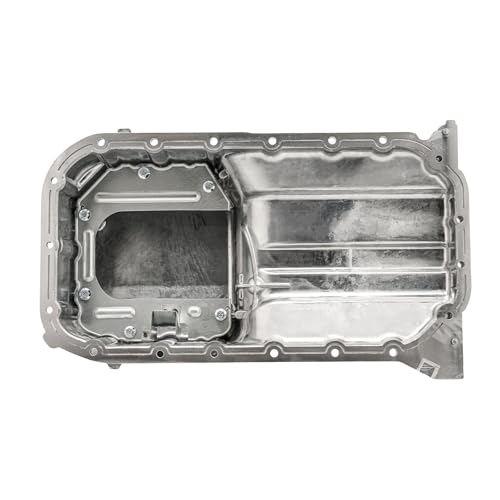Image of KAX HYP06A Engine Oil Pan with Drain Plug Fit for Hyundai Elantra 2001-2010, Kia Soul 2010-2011, Kia Spectra 2004-2009, Kia Sportage 2005-2010