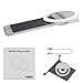 GIM l187 Rechargeable Selfie Ring Light, Super Slim, Selfie Light Ring 3-Level Brightness 36 Led Portable For Phone Camera Photography Video, Clips On Ring Fill Light 3 Level, White