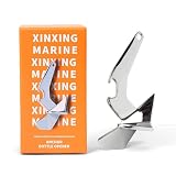Delta Anchor Bottle Opener – Stainless Steel Marine Beer Opener, Nautical Decor for Boat Owners Yacht Enthusiasts & Sailing Lovers, Perfect Boating Gift for Captains & Maritime Fans