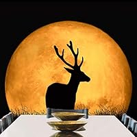 Wall Mural Wild Animals Removable Self-Adhesive Wallpaper Wall Decoration for Bedroom Living Room - 66x96 inches