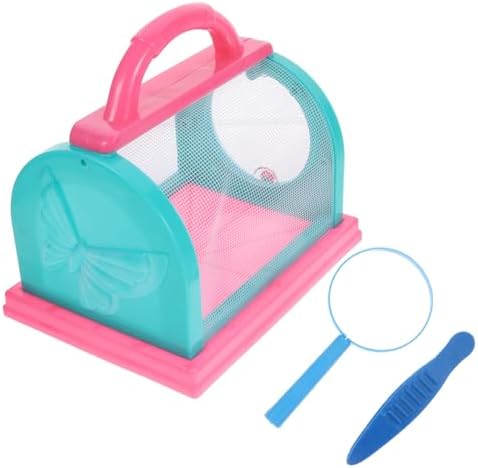VILLCASE 1 Set cage Kids playset Nature Exploration Tools Garden Large cage Big cage Visible