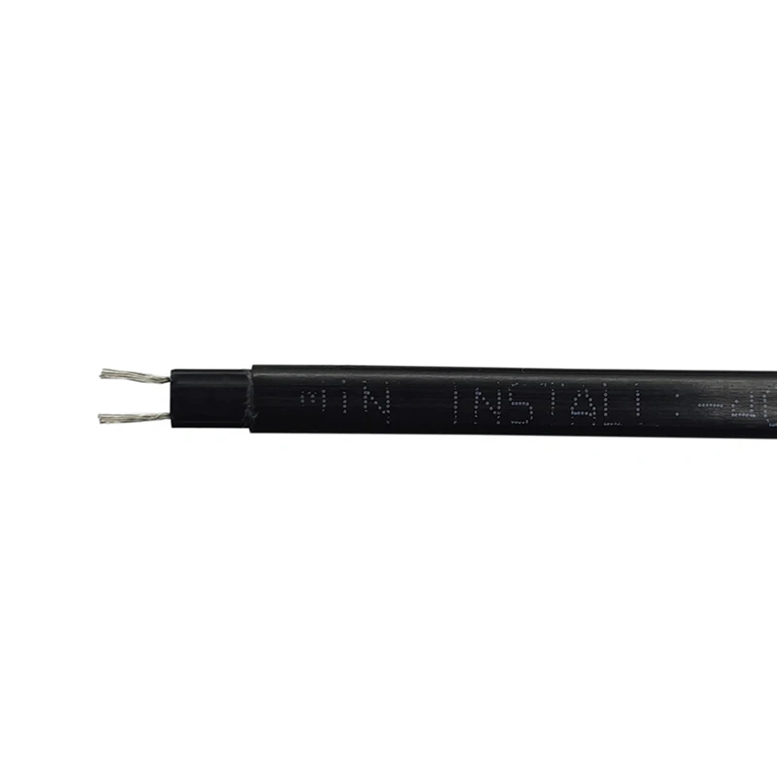 220 V 230 V 240 V - Pas besoin de contrôleur - Câble chauffant auto-régulant - Empêche le gel des tuyaux - Système de traçage de la chaleur (50 m)