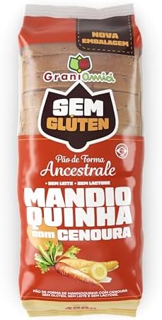PÃO DE FORMA ANCESTRALE - MANDIOQUINHA