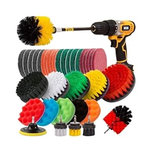 Nohjer Power-Schrubber 37-teiliges Reinigungsset