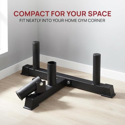 Image of Yes4All Exercise Machine Adjustable T Bar Row Attachment, D Row Handle /Landmine Handle Attachment with Textured Rubber Handles