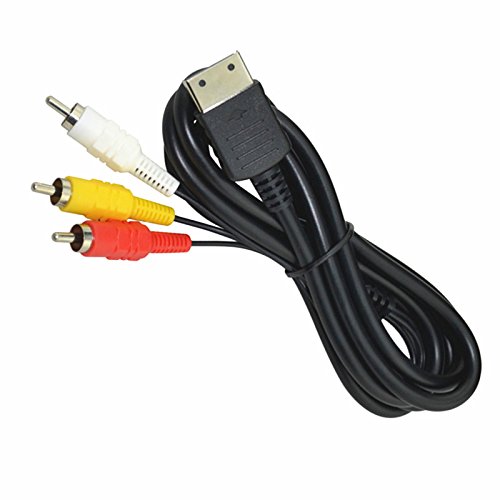 3RCA AV Cable Cord Stereo Composite Audio Video TV Adapter Cable For Sega Dreamcast DC