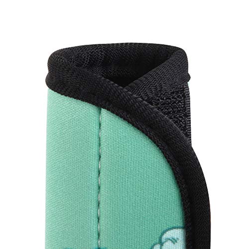 Cm Pack Of 5 Neoprene Luggage Handle Wrap Handle Grip Luggage Identifier For Travel Bag Luggage Suitcase (Summer Patterns - Sun (5 Pcs)) #TOP4