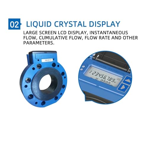 Compteur d'eau industriel DN80 avec sortie RS-485 longue distance - 4