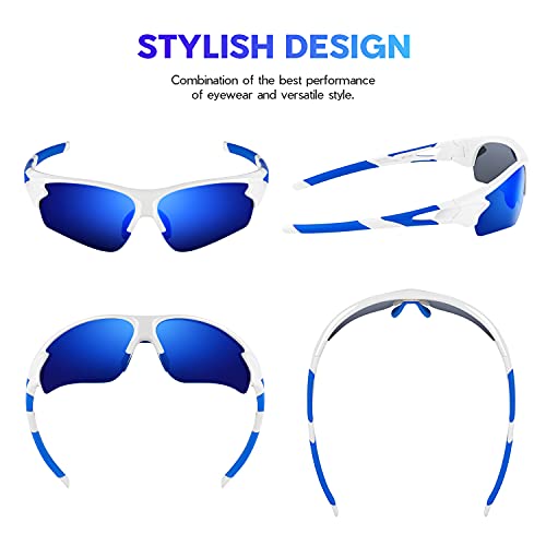 image for BEACOOL Polarized Sports Sunglasses for Men Women Youth Baseball Fishi