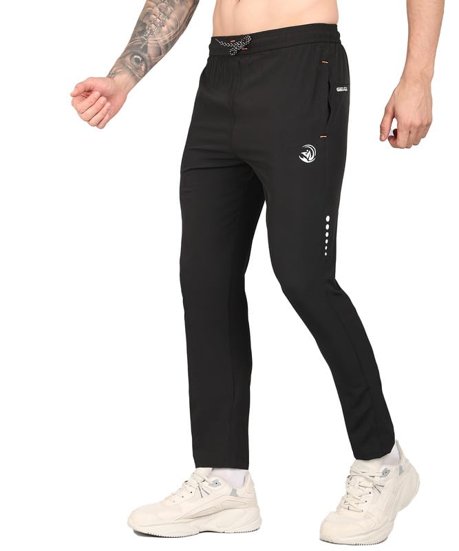 Regular fit Stylish Design with Comfortable Cool Look & Lightwaight Track Pants.-picture-11