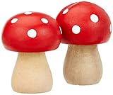 fliegenpilz französisch Gut zum Basteln, Malen, Dekorieren und Bekleben geeignet