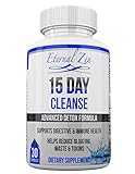 15 Day Super Strength Cleanse & Colon Detox for Men & Women Non-GMO Dietary Supplement For Weight Loss & Energy Boost Made In USA With 100% Natural Herbs for Healthy Body & Probiotics For Healthy Gut