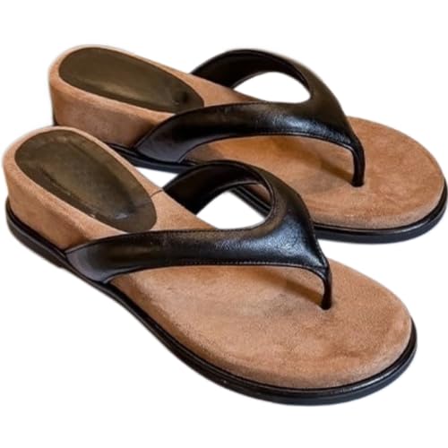Sandales lanières faux cuir souple pour femme, la chaussure décontractée idéale pour la plage