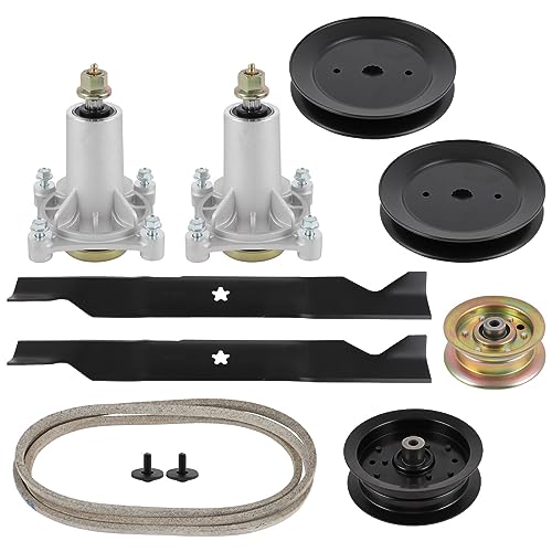 クローン　15P Amazon.com : SCITOO Deck Rebuild Kit, 46 Lawn Mower Deck