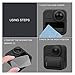 PCTC Screen Protector Compatible for GoPro Max 360 Waterproof Action Camera, Ultra Clear Tempered Glass Screen Protector Easy to Install(3 PCS)
