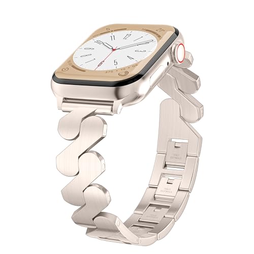 Bracelet en acier inoxydable de qualité supérieure pour Apple Watch design élégant et durable