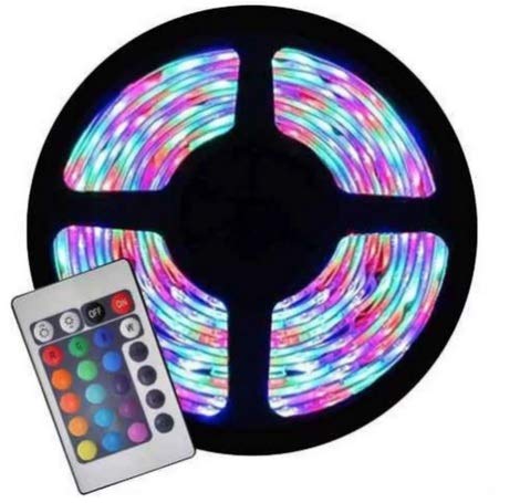 Fita Led Rgb 5050 Iluminação Decoração Casa Loja