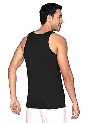 Image of XYXX Men's Cotton Modal Round Neck Vest | Antimicrobial, Breathable, Soft & Comfortable Man's Inner, Ultralight Baniyan for Man (Pack of 2)