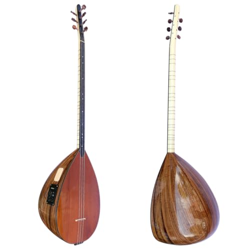 Professional Long Neck Electric Acoustic Baglama Saz With Equalizer String Musical Instrument ALB-303EQ