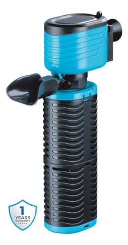Image of AquaNature 3 in 1 Velocity Versatile Aquarium Internal Submersible Power Filter Multi Functional Water Pump for Aquarium ((Velocity 350(2000L /H - 25W)))