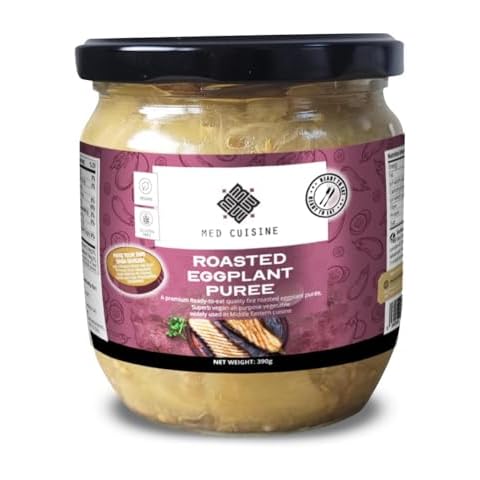Med Cuisine Roasted Eggplant Purée with Smokey Flavour Cover