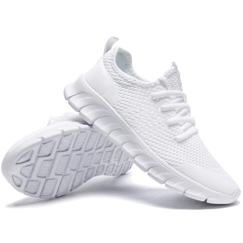 Image of Mens Running Shoes Slip On Tennis Walking Sneakers Workout Athletic Lightweight Casual Sport Shoes