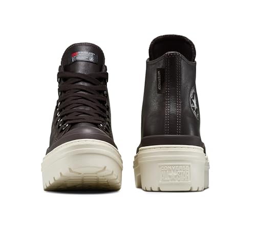 Baskets montantes imperméables Converse avec talon compensé intégré chic