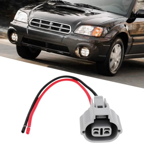 VGOL Lot de 2 connecteurs solénoïde EVAP à 2 broches - Fil de 15 cm - Compatible avec Subaru Baja Outback – vue 2