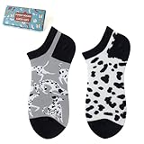 Patrón interesante: estos calcetines se caracterizan por el motivo de los animales. Los colores brillantes y el patrón lúdico se combinan bien con nuestros calcetines estampados y dan un toque creativo a cualquier atuendo