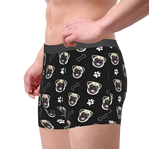 Custom Personalized Family Photo Your Unique Memorable Men's Boxer Briefs Underwear Shorts2