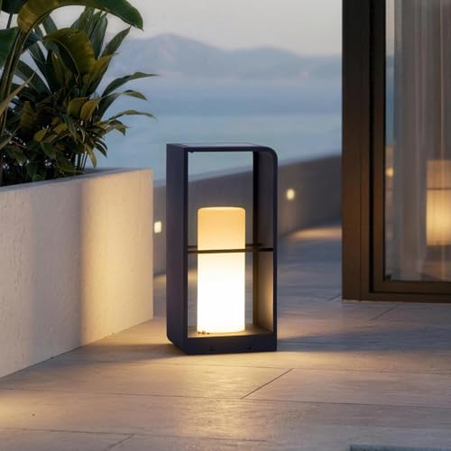 PAKEDANDUN Outdoor Solar Lanterns Waterproof IP65 LED Outdoor Floor Lamp