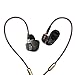 KZ ATE Hi-Fi IEM Sports Headphones with Copper Driver Ear Hook and Foam Eartips Specially for Music Fans, New Mic Edition
