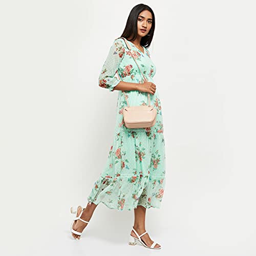 Image of Max Women Floral Printed Midi Dress