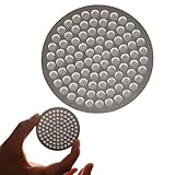 54mm Espresso Puck Screen, 0.8mm Thickness Stainless Steel Reusable Coffee Filter, Designed for Bottomless Portafilter Baskets, Enhances Espresso Extraction