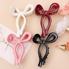 4 Pcs-Glossy Style(Black,Pink,Burgundy,White)