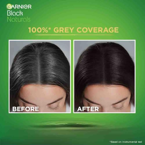 Image of Garnier Black Naturals Hair Color No.4 Natural Brown 20ml +20 gm (PACK OF 6)
