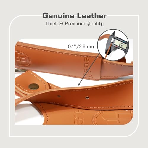 Image of Camera Harness for 2 Cameras,Dual Shoulder Leather Camera Strap,Full Grain Leather Harness for Photographers