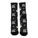 Meaudiwes Boy's Soft Crew Socks, Cozy Causal Athletic Unisex Dress Decor Socks Noods Ramen Noodles