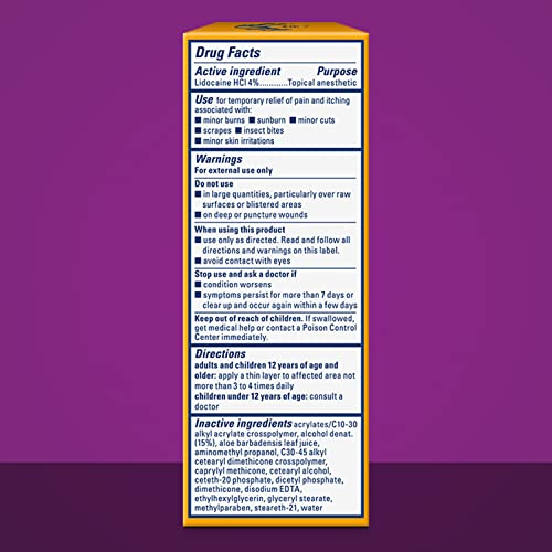 Gold Bond Medicated Maximum Strength Pain & Itch Relief Cream, Lidocaine - image 2