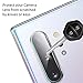 Orzero (4 Pack) Camera Lens Protector Compatible for Samsung Galaxy Note 10, Note 10 Plus, Protector de Cámera 5G(2019) Flexible Glass, (Willow Glass), 2.5D HD Anti-Scratch Bubble-Free