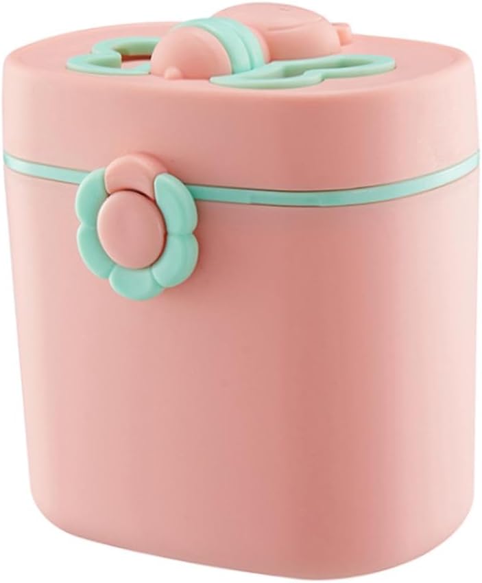 BNF Baby Formula Dispenser Infant Food Storage Box for Outdoor Activities Picnic Pink Large | Baby | Feeding | Other Baby Feeding