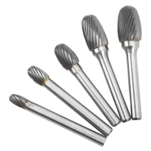 Set de Fresas de Carburo Single Cut 6mm de Mandril miniatura 4
