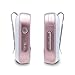 GolfBuddy AIM V10 Golf Navigation GPS Tracker Voice Rangefinders for Hat, Accuracy Distance Talking Bluetooth Wireless Laser Range Finder, Water Resistant Hunting Accessories for Golfers, Rose Gold