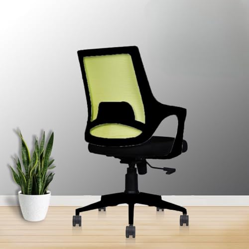 Image of Ergonomic Mesh Office Chair for Home & Office with High Comfort Seating, Adjustable Tilt, Swivel, and Casters