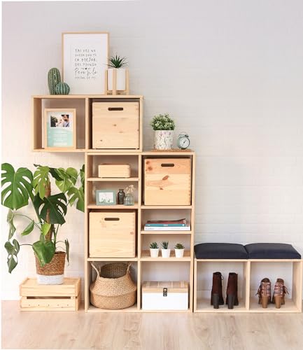 Accessoire pour étagère de cubes résolvant le manque de place et de rangement