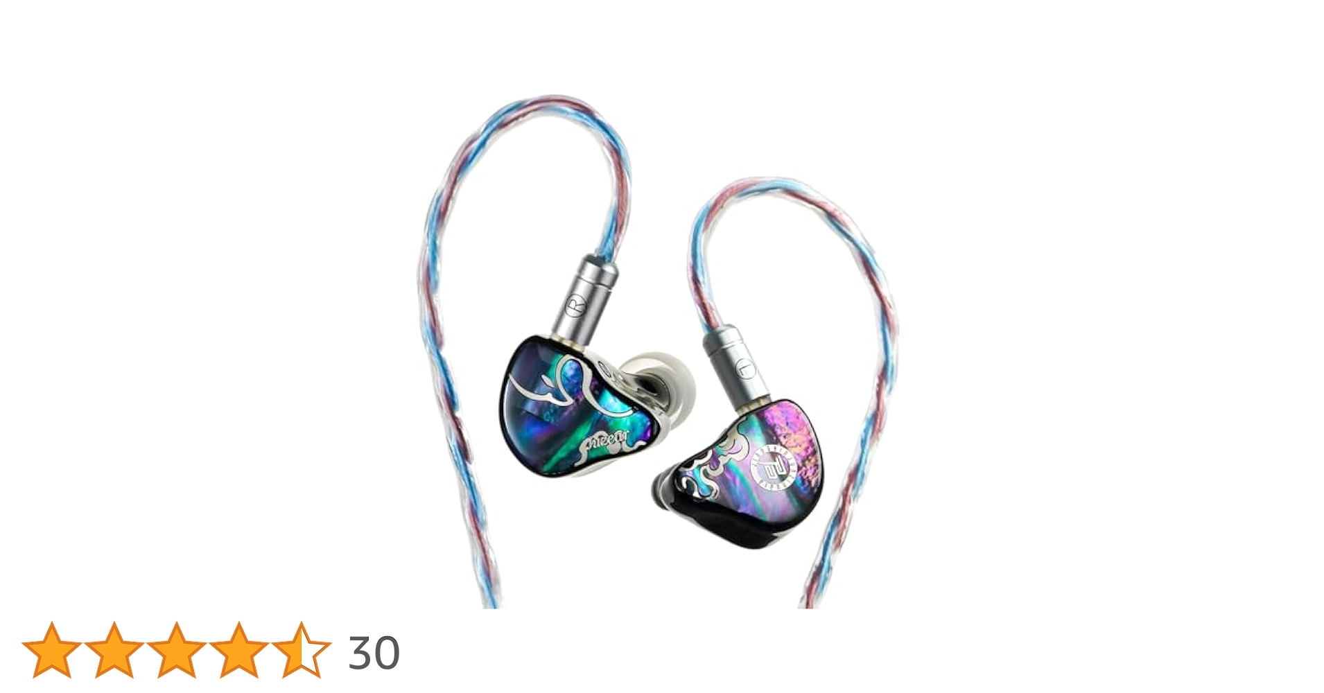 Juzear 鳴神 DEFIANT Rainbow 有線イヤホン Amazon.co.jp: HiFiGo Juzear 鳴神Defiant ハイブリット型3BA +